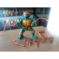 1988 Complete Michaelangelo Vintage Figure Teenage Mutant Ninja Turtles