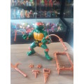1988 Complete Michaelangelo Vintage Figure Teenage Mutant Ninja Turtles