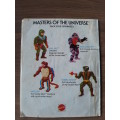 1985 Mini Comic King Of The Snake Men of He-Man-Masters of the Universe (MOTU)