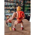 1985 Complete Thunder Punch He-Man of He-Man Masters of the Universe 7777 (MOTU) Vintage Figure