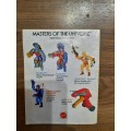 1985 Mini Comic Rock People To The Rescue of He-Man-Masters of the Universe (MOTU)