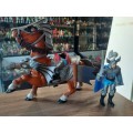 1983 Complete Strongheart And Destrier Dungeons And Dragons Vintage Figure