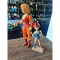 Thundercats 1985 Cheetara With PVC WillyKit Vintage Figure 727