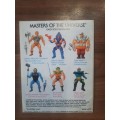 1983 Mini Comic The Clash Of Arms of He-Man-Masters of the Universe (MOTU)