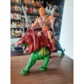 1981 Complete He-Man And Battle Cat of He-Man Masters of the Universe  40 (MOTU) Vintage Figure