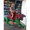 1981 Complete He-Man And Battle Cat of He-Man Masters of the Universe 100 (MOTU) Vintage Figure