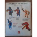 1985 Mini Comic Rock People To The Rescue of He-Man-Masters of the Universe (MOTU)