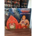 MOTU Framed Picture `BATTLE CAT/HE-MAN` of He-Man-Masters of the Universe (MOTU)