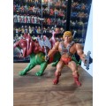 1981 Complete He-Man And Battle Cat of He-Man Masters of the Universe 16 (MOTU) Vintage Figure