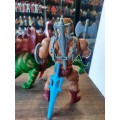 1981 Complete He-Man And Battle Cat of He-Man Masters of the Universe #25 (MOTU) Vintage Figure