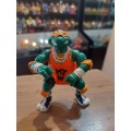 1991 SHELL SLAMMIN MIKE Vintage Figure Teenage Mutant Ninja Turtles #85