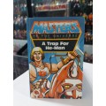 1983 Ladybird BOOK ` A TRAP FOR HE-MAN` of He-man-Masters of the Universe (MOTU) Vintage Figure