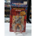 1983 ON CARD BATTLE ARMOR HE-MAN of He-Man-Masters of the Universe (MOTU) Vintage Figure
