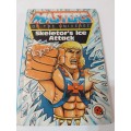 1983 Ladybird BOOK ` SKELETORS ICE ATTACK` of He-man-Masters of the Universe (MOTU) Vintage Figure