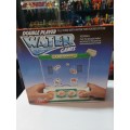 1980`s BOXED TOMY DOUBLE PLAYER WATER GAMES `FOOTBALL` Vintage Figure