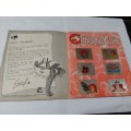 1986 Thundercats Panini Sticker Album 263/264 STICKERS PRESENT Vintage Figure