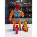 Thundercats 1985 Complete Lion-O With PVC Snarf Vintage Figure #73