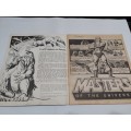 1983 MOTU PANINI STICKER ALBUM 215/216 STICKERS PRESENT He-Man-Masters of the Universe