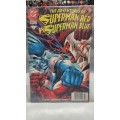 1998 Comic THE ADVENTURES OF SUPERMAN RED vs BLUE