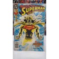 1993 Comic SUPERMAN MAN OF STEEL ALL CHARGED UP