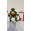 1988 Complete Raphael Soft Head Vintage Figure Teenage Mutant Ninja Turtles 12