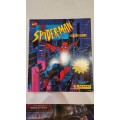 1995 COMPLETE SPIDERMAN PANINI STICKER ALBUM (UNUSED STICKERS) Vintage Figure