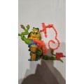 1992 Complete Scale Tail Vintage Figure Teenage Mutant Ninja Turtles