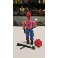 GI Joe 1986 Complete Zarana  Vintage Figures O-ring Broken