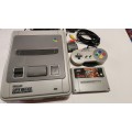 Super Nintendo PAL Version With Donkey Kong Country