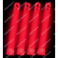 Tactical 6inch Military Chemical Glow Light Sticks - 12hour Glow - Red (Great For Night Game)