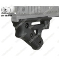 BD Tactical Strike ForeGrip Angled Foregrip Fit All Picatinni Rail Rifle - Black