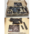 Coyote Airsoft Chris Vector G2 KV Airsoft Electric Rifle AEG - Black With 2 Mag - Black
