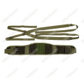 Tactical Waist Padded Molle Belt With Suspender Duty Belt - SWAT Black