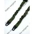 Tactical Two Point Elastic Bungee Snap Hook Rifle Sling --SWAT  Black