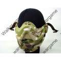 Emerson Tactical Soft Shell Half Face Protect Mask - Multi Camo