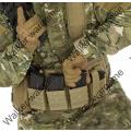 Tactical Molle FastMag Pistol and Rifle Magazine Clip Holder Pouch  - Tan