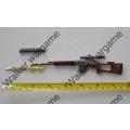 Miniature Gun - AK SVD Dragunov Sniper Rifle key ring