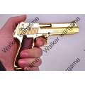 Mini Golden Desert Eagle Red Laser Gun Pistol