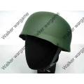 WWII German Paratrooper Steel M38 Helmet - OD Green