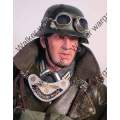 German WW II Style Motocycle Goggles - Smoke Lens