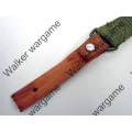 Original Leather Hook AK 2 Two Point Rifle Sling Belt - OD Green