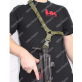 Quick release Tactical One 1 Point Gun Sling Gen2 Adjustable Bungee Rifle Sling - Black