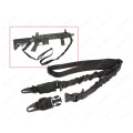 Quick release Tactical Two 2 Point Gun Sling Gen2 Adjustable Bungee Rifle Sling - Black