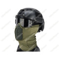 Shadow Fighter Balaclavas Headgear With Mesh Mouth Protector - OD Green