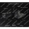 FMA SF Goggle and Face Mask Protect System Airsoft Mask - Multicam