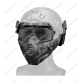 FMA SF Goggle and Face Mask Protect System Airsoft Mask - Multicam Black
