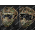 FMA SF Goggle and Face Mask Protect System Airsoft Mask - Multicam