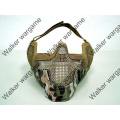 Airsoft Stalker Type Half Face Metal Mesh Mask Ver. 2 -- Multicam