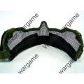 Airsoft Stalker Type Half Face Metal Mesh Mask Ver. 2 -- Digital Woodland