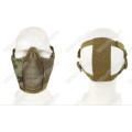 V1S Stalker Type Half Face Metal Mesh Mask - US Army WoodLand